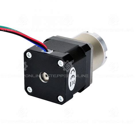 Geared Nema 17 Stepper Motor Bipolar L 40mm W Gear Ratio