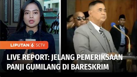 Video Live Report Bareskrim Polri Akan Periksa Panji Gumilang Hari