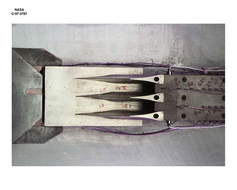 HYPERSONIC INLET MODEL AT 1X1 FOOT SUPERSONIC WIND TUNNEL FOR AVIATION