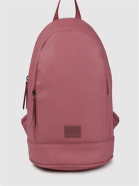 Buy Caprese Women Pink Solid Backpack Backpacks For Women 10986074