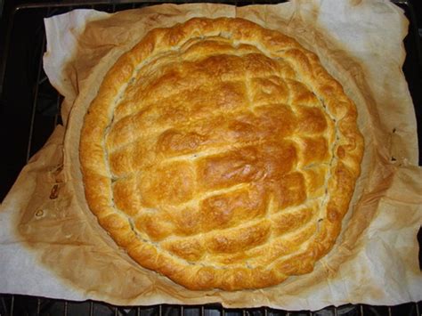 tourte feuilletée au jambon et champignon Recette de tourte