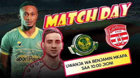 Yanga Vs Club Africain Second Half Live Youtube