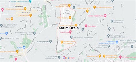 Kazım Özalp Çankaya Nerede Nasıl Gidilir Nereye Bağlı Gezilecek