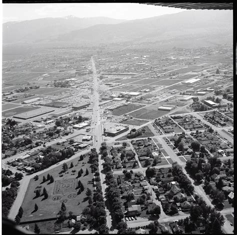 Aerial Of Brooks Street Missoula Montana History Portal