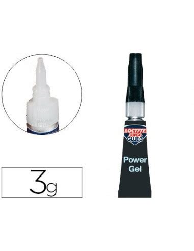 Pegamento Loctite Power Gel 3 Gr Adhesivo Instantaneo Unidad