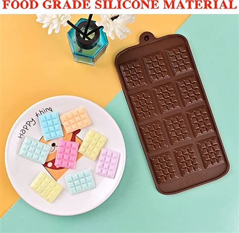 Molde De Silicona Para Chocolate Para Gofres Mini Waffle Molde Para