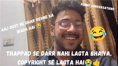 Thappad Se Darr Nahi Lagta Copyright Se Lagta Hai 😂 Youtube