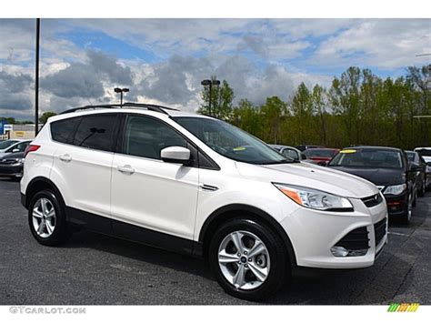 2014 White Platinum Ford Escape SE 2.0L EcoBoost #112229234 Photo #23 ...