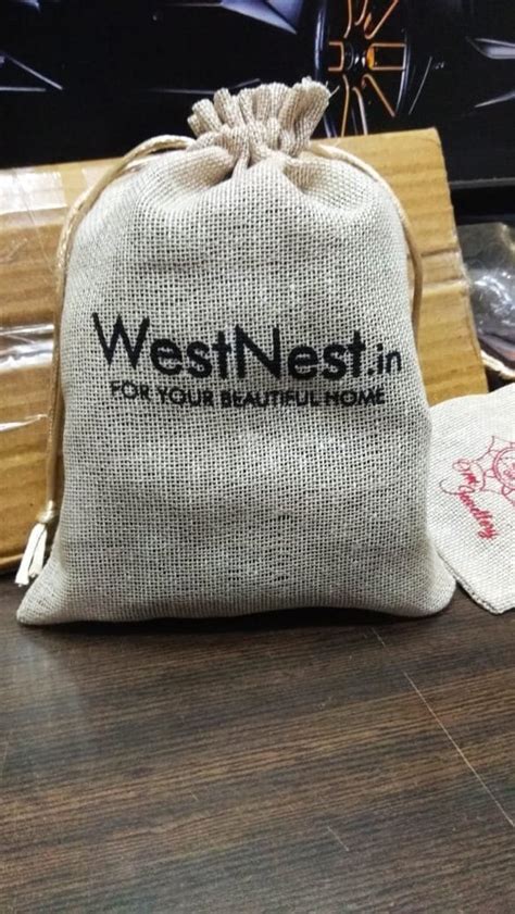 Natural Jute Pouch Bags At Piece In Mumbai Id