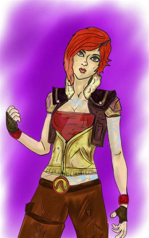 Borderlands Lilith Sketch By Broadwaysart On Deviantart