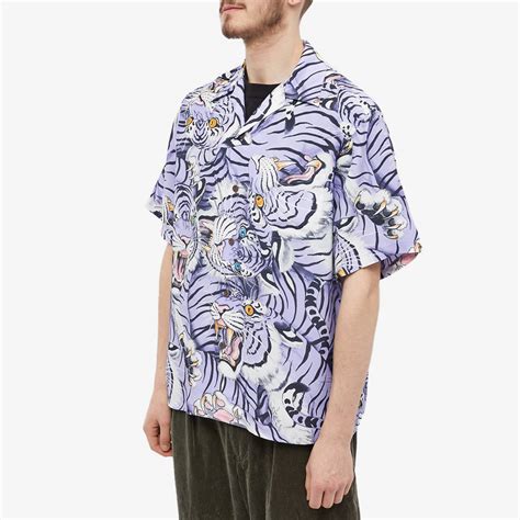 Wacko Maria X Tim Lehi Hawaian Shirt Purple End Us