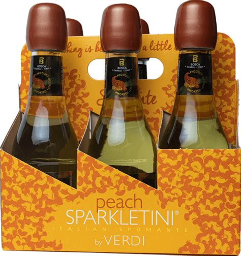 Verdi Peach Sparkletini Drinx Market