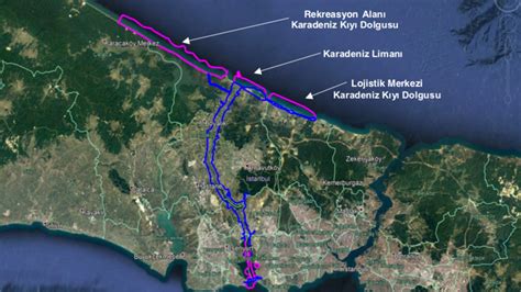 Kanal İstanbul nereden geçiyor güzergah haritası nasıl Internet Haber