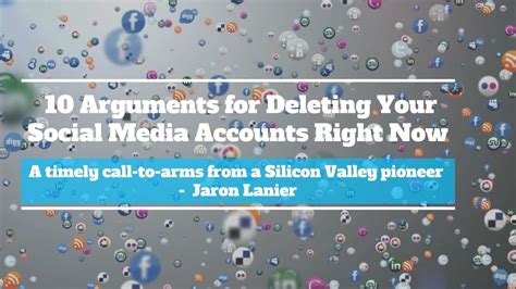 Ten Arguments For Deleting Your Social Media Accounts Right Now Youtube