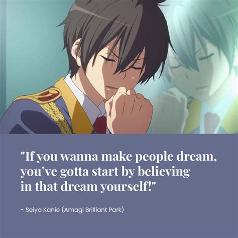 Believe in Your Dreams - Inspirational Anime Quotes