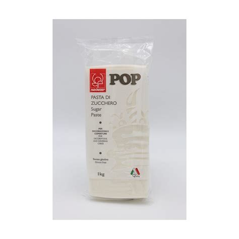 Pasta Di Zucchero POP Color Bianco Candido 1KG Archimedebari