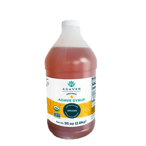 AGAVEN ORGANIC AGAVE SYRUP US Foods CHEF STORE