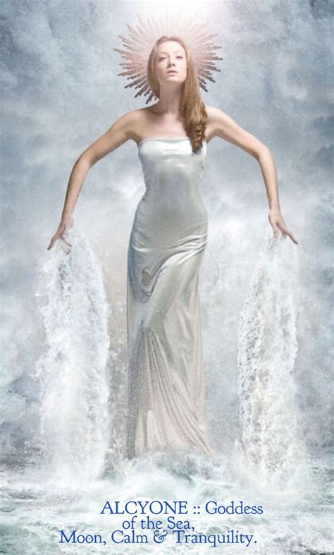 Alcyone Alcyone Also Said Halcyone” Is The Goddess Of The Sea The