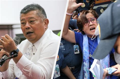 Rule Of Law Prevailed Doj Chief Welcomes De Lima Acquittal Abs Cbn