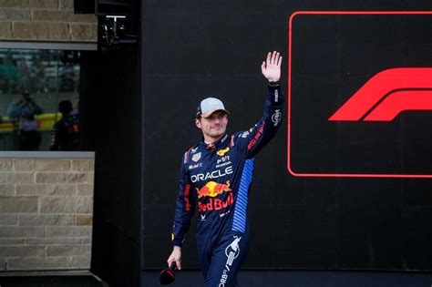 F La Grille De La Course Sprint Du Gp Des Tats Unis Avec Verstappen