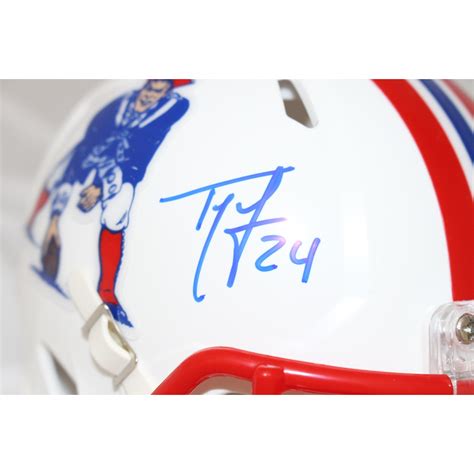 Ty Law Autographed New England Patriots TB Mini Helmet Beckett – Denver ...