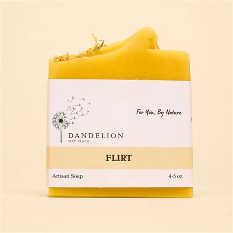 Flirt Bar Soap Dandelion Naturals