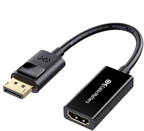 Cable Matters Adaptador Displayport A Hdmi De Paquete De El