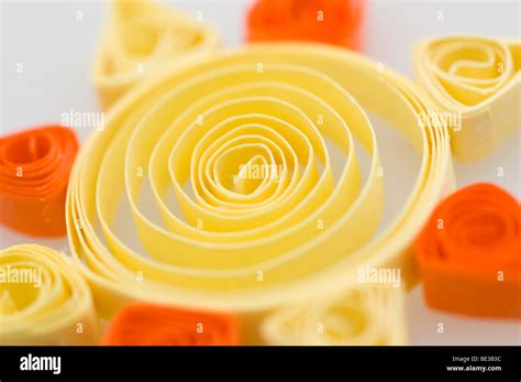 Quilling Paper Hi Res Stock Photography And Images Alamy