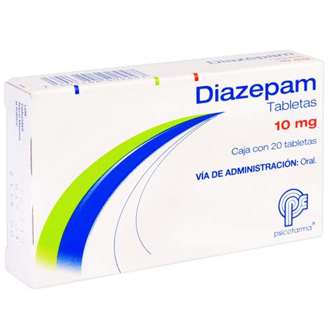 Medically Diazepam C 20 Tabs 10 Mg Farmacia A Domicilio