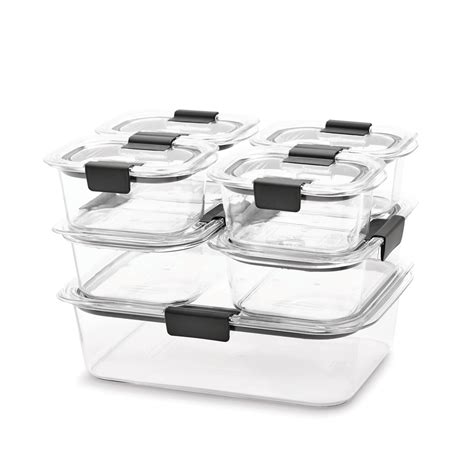 Rubbermaid® Brilliance™ Containers Set The New Standard In Food Storage