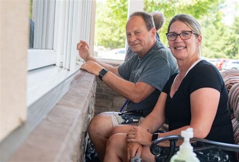 Retirement Home Offers New Outdoor Visitation Windows For Residents