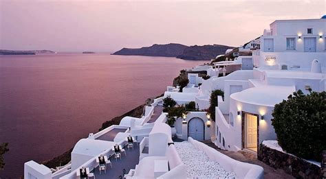 Five Star Hotel In Santorini With Gourmet Dining And Scenic Sea Views