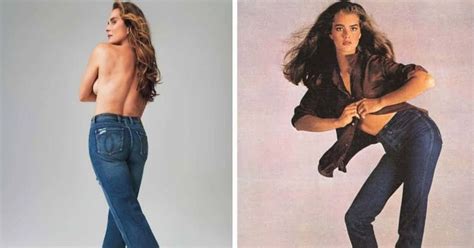 Brooke Shields Goes Topless For Jordache Campaign 40 Years After