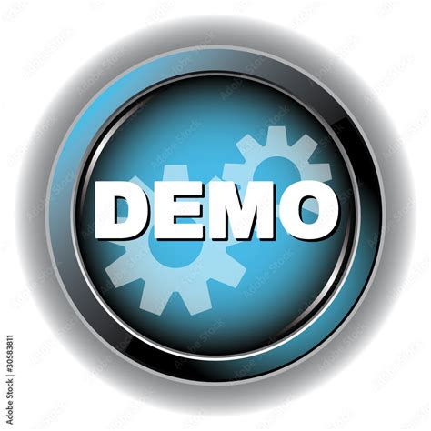 DEMO ICON Stock Vector Adobe Stock