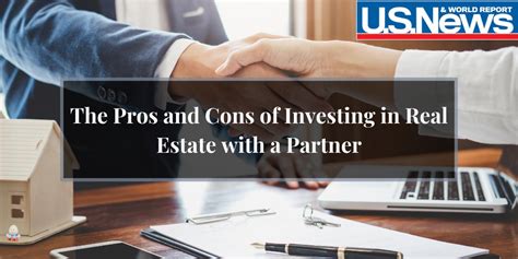 The Pros And Cons Of Investing In Real Estate With A Partner Finding