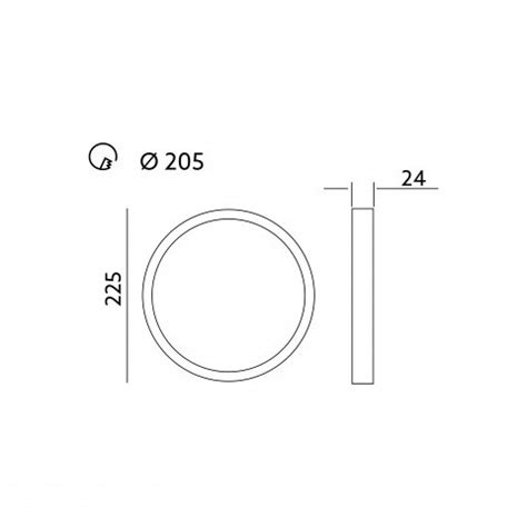 Oprawa Led Sigaro Circle Pt W Premium Barwa Neutralna