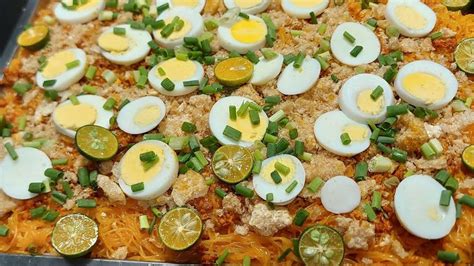 Pancit Luglug Ng Kapampangan How To Make Pancit Luglug Palabok