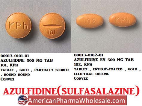 Rx Item Sulfasalazine 500mg Tab 100 By Greenstone Limited