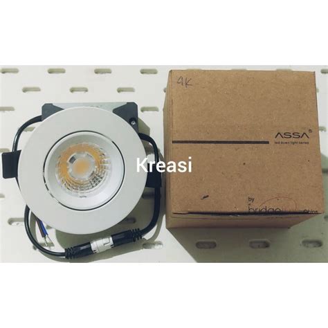 Jual Led Downlight Led Panel Assa W Watt Shopee Indonesia