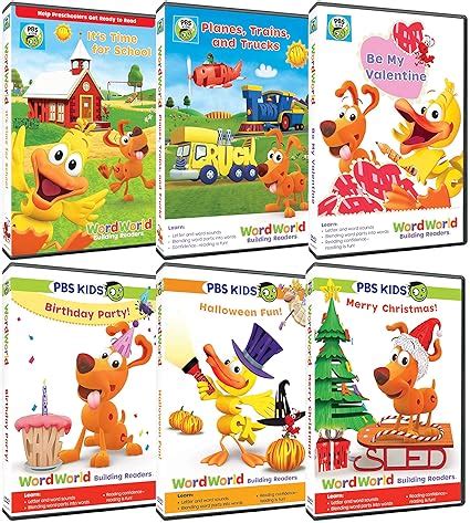 Amazon.com: Word World Complete 6 DVD Collection - PBS Kids Educational ...