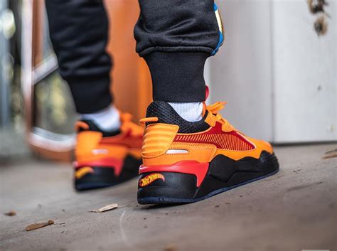 Avis Puma RS X Toys Reinvention Hot Wheels 50th Anniversary
