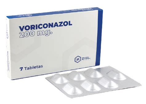 Voriconazol Ziel Pharma 200 Mg X 7 Tabletas Undefined