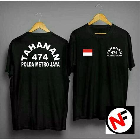 Jual Kaos Distrokaos Tahanan Polda Metro Jayakaos Murahkaos Kata