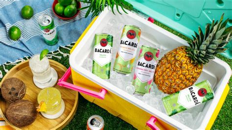 Bacardi Canned Cocktails In Cocktails Cafe