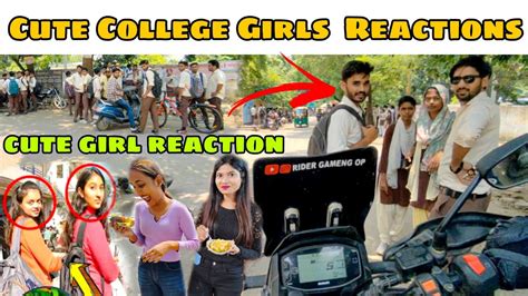 Cute College Girl Reaction Best Suzuki V Strom Launch Control