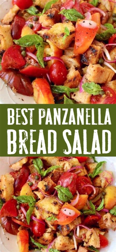 Best Panzanella Bread Salad Recipe • Veggie Society Recipe