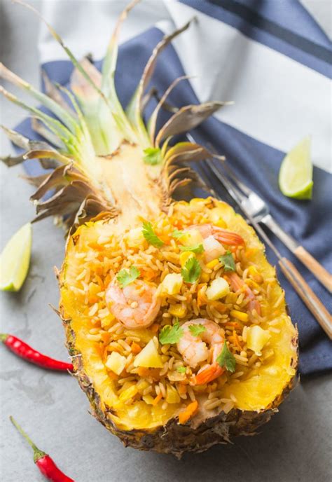 Riz Saut L Ananas Et Aux Crevettes Recette Facile