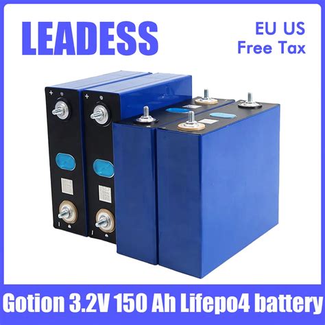 Grade A 3 2V 150ah LiFePo4 LFP Deep Cycles Lifepo4 Cells Gotion