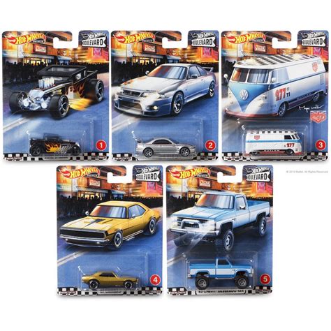 Cole O Completa Miniaturas Hot Wheels Boulevard Hot Wheels Premium Em Promo O