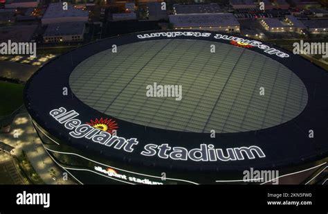 Allegiant Stadium Aerial View Stock Videos Footage Hd And K Video